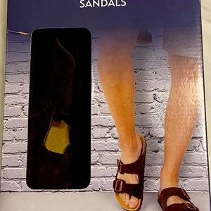 New Mens Footbed Sandles